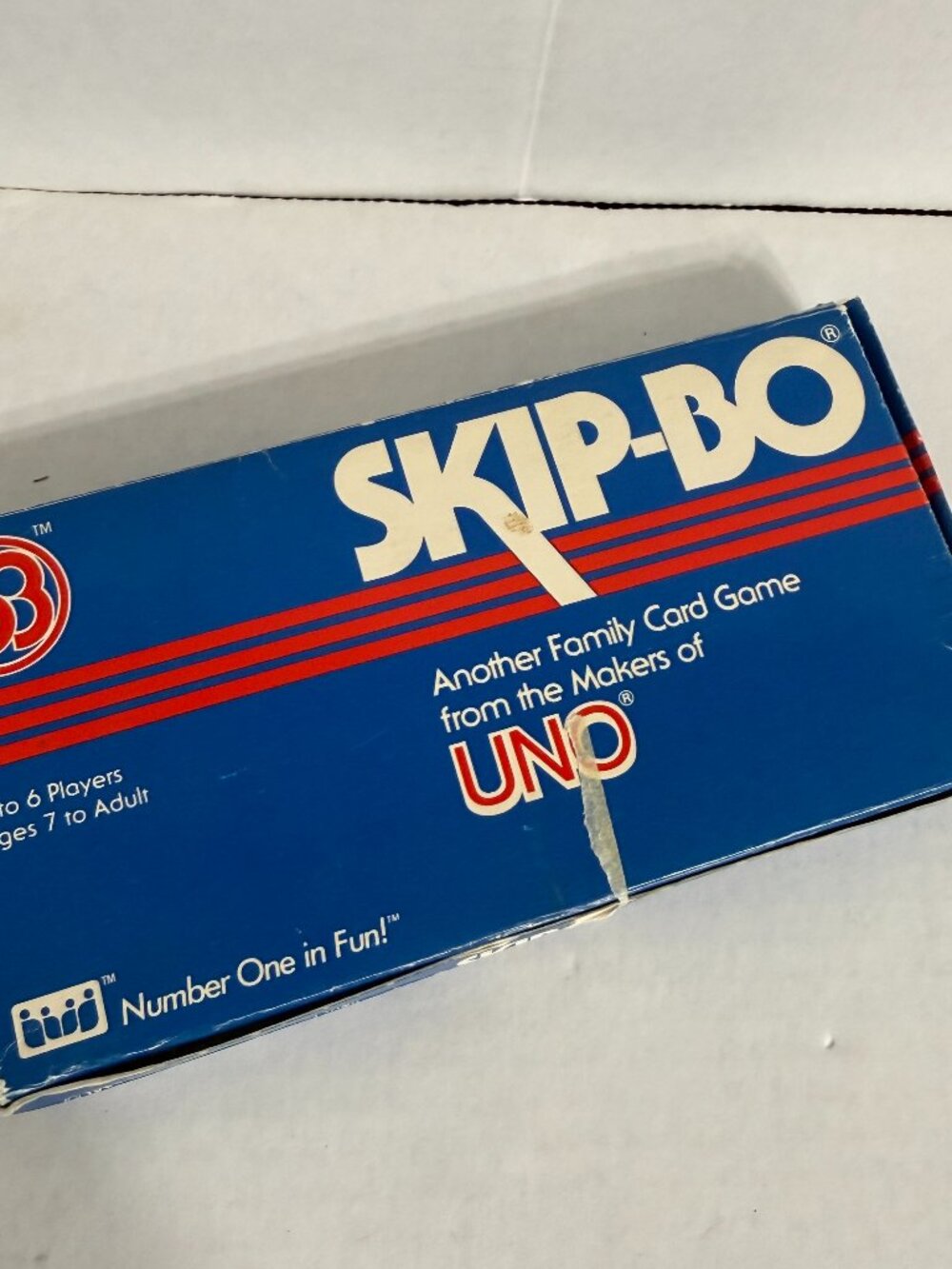 Vintage 80's Skip-Bo Family Card Game 1982 Seems Complete Set No Instructions  V
